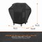Modern Leisure Black Diamond 48 in. Grill Cover, Waterproof, 48 in. L x 23 in. W x 44 in. H, Black 3092 - alternate 7